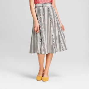NWT Universal Thread Striped Skirt Size XXL